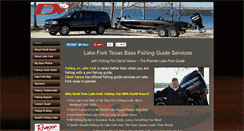 Desktop Screenshot of lakeforktexasbigbass.com